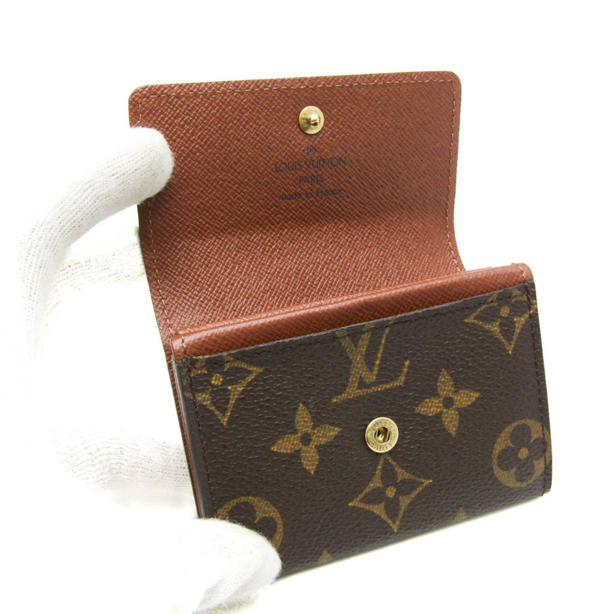 Louis Vuitton Coin Purse Brown Canvas Wallet (Pre-Owned) Size ONE SIZE - 5 Thumbnail