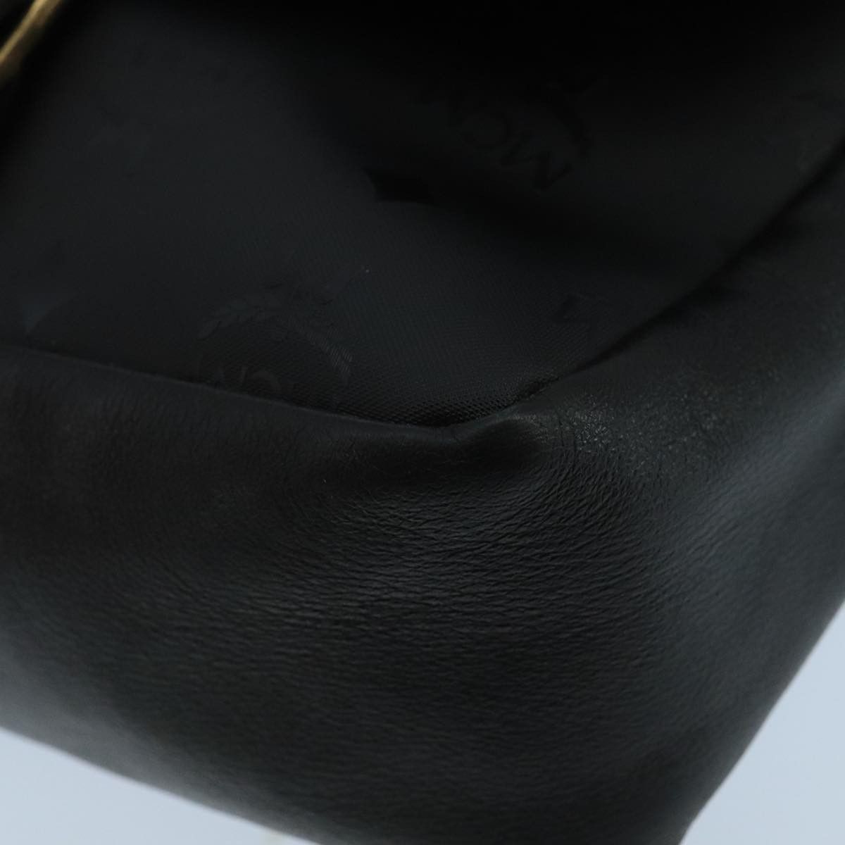MCM Visetos Black Canvas Shoulder Bag (Pre-Owned) Size ONE SIZE - 6 Thumbnail
