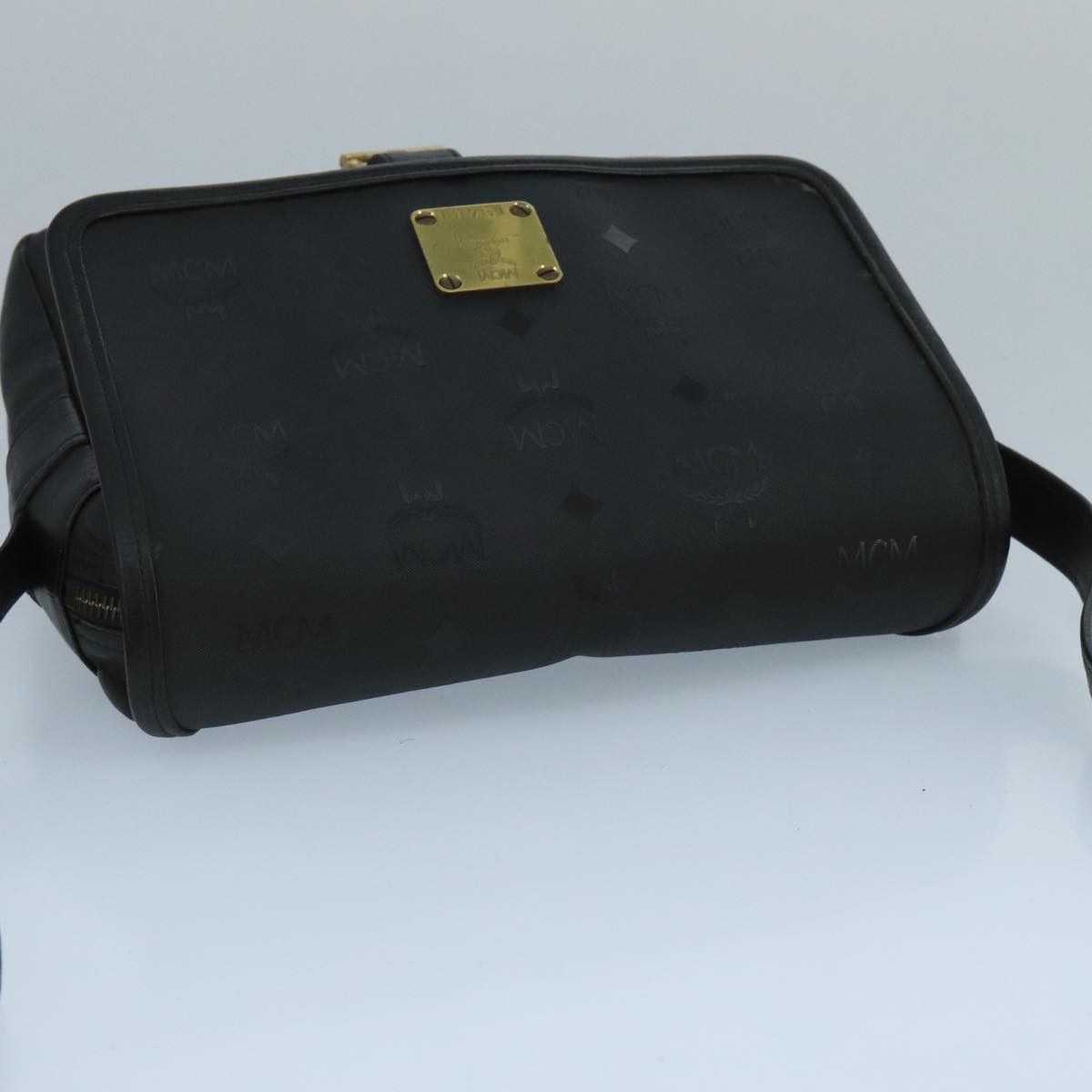 MCM Visetos Black Canvas Shoulder Bag (Pre-Owned) Size ONE SIZE - 15 Thumbnail