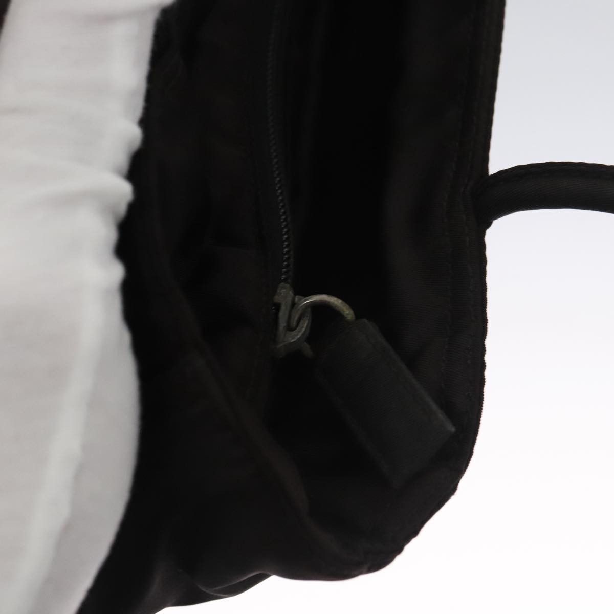 Prada Tessuto Black Synthetic Handbag (Pre-Owned) Size ONE SIZE - 14 Thumbnail