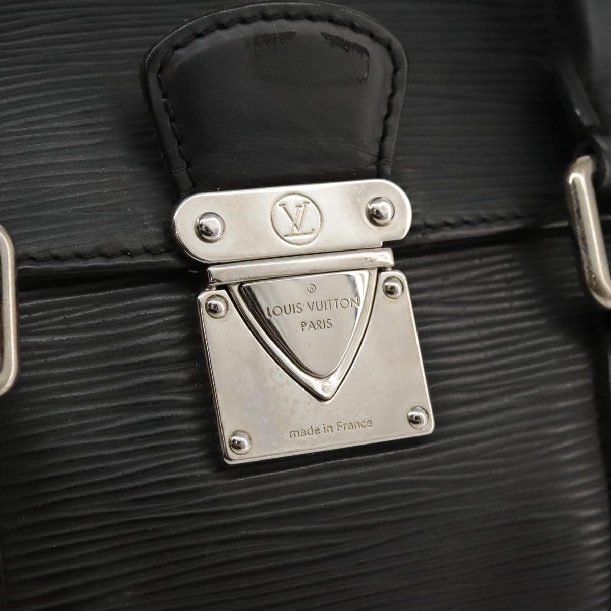 Louis Vuitton Segur Black Leather Handbag (Pre-Owned) Size ONE SIZE - 7 Thumbnail