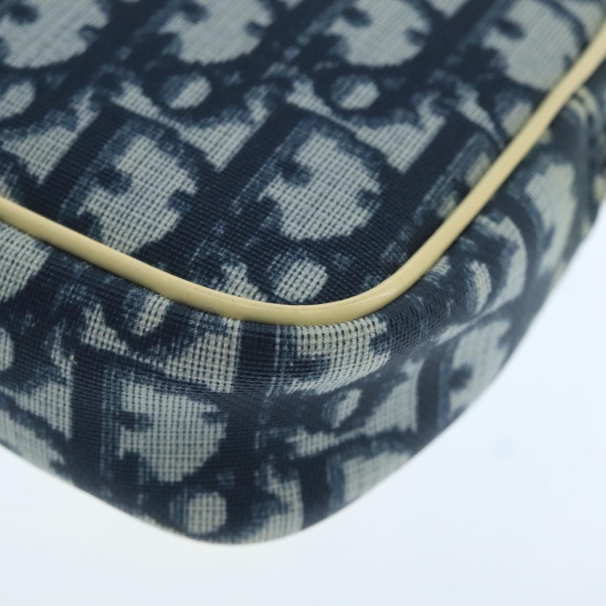 Dior Trotter Navy Canvas Clutch Bag (Pre-Owned) Size ONE SIZE - 15 Thumbnail