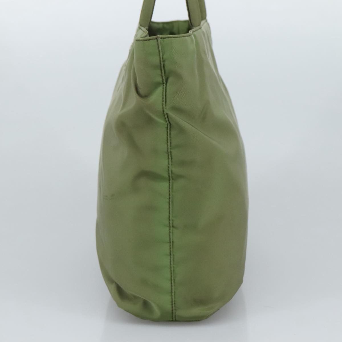 Prada Tessuto Khaki Synthetic Tote Bag (Pre-Owned) Size ONE SIZE - 4 Thumbnail
