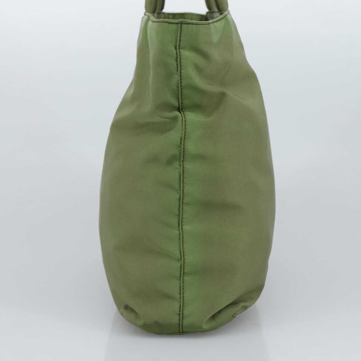 Prada Tessuto Khaki Synthetic Tote Bag (Pre-Owned) Size ONE SIZE - 3 Thumbnail