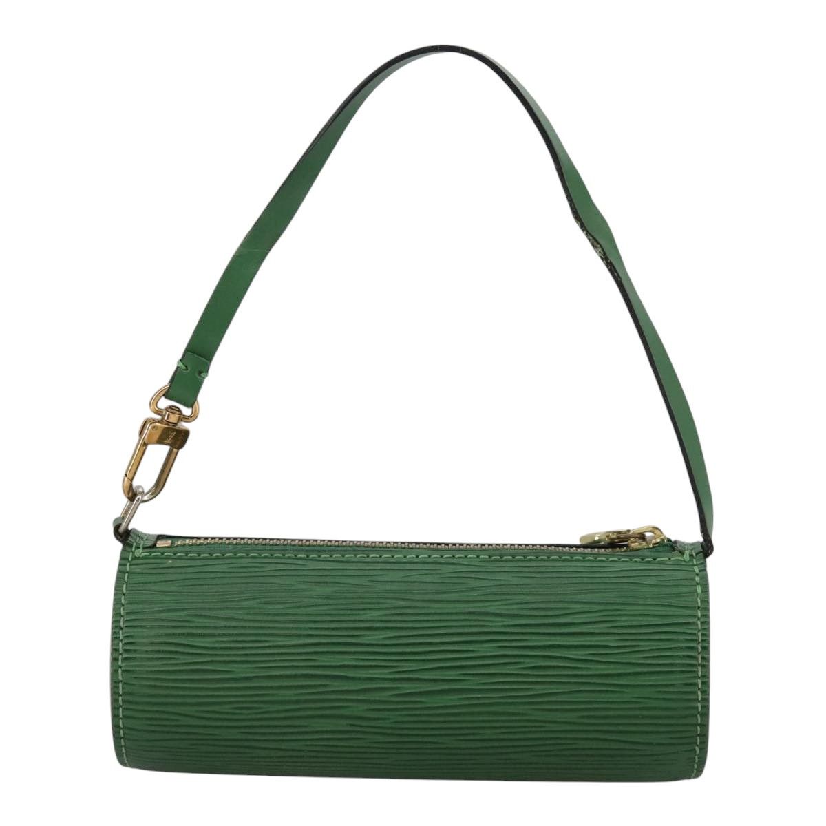 Louis Vuitton Papillon Green Leather Clutch Bag (Pre-Owned) Size ONE SIZE - 2 Thumbnail