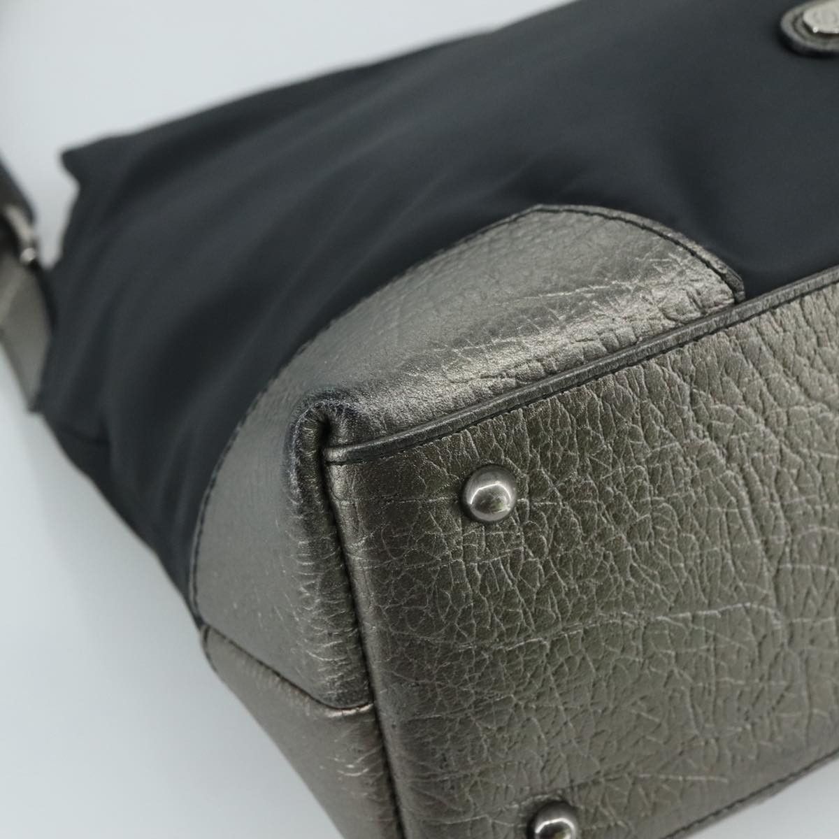 Burberry Black Synthetic Shoulder Bag (Pre-Owned) Size ONE SIZE - 8 Thumbnail