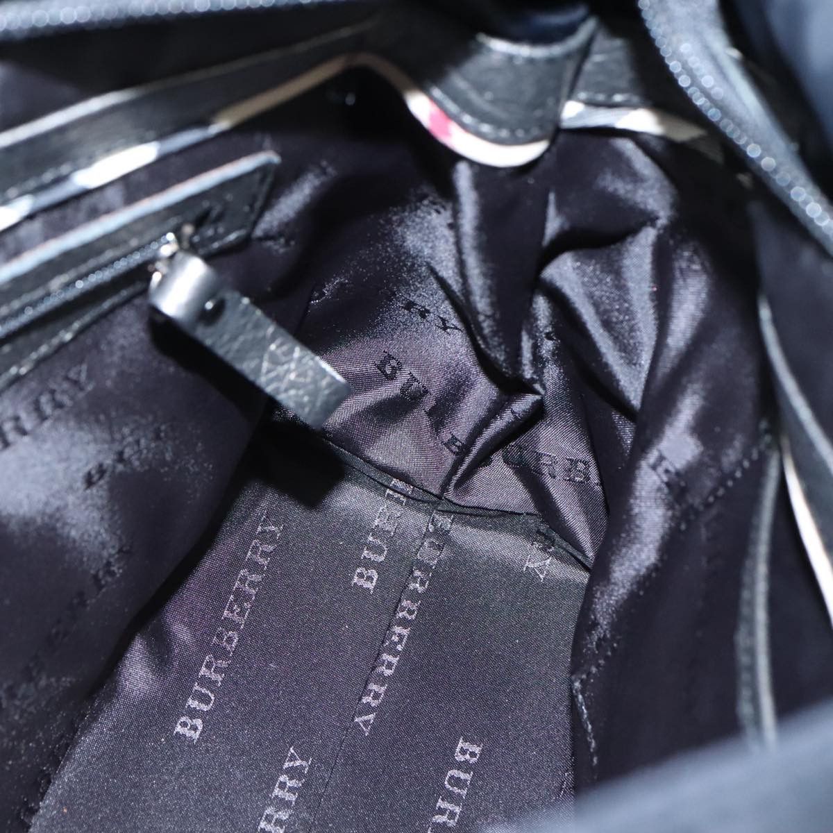 Burberry Black Synthetic Shoulder Bag (Pre-Owned) Size ONE SIZE - 19 Thumbnail
