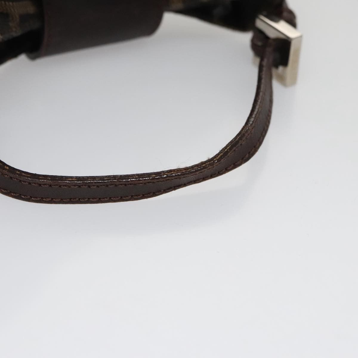 Fendi Croissant Petit Brown Canvas Handbag (Pre-Owned) Size ONE SIZE - 4 Thumbnail