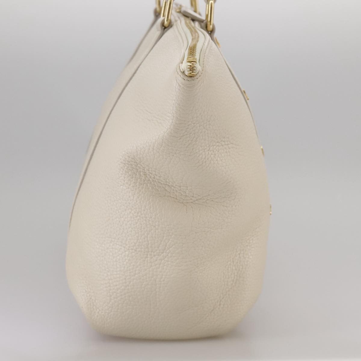 MCM White Leather Tote Bag (Pre-Owned) Size ONE SIZE - 4 Thumbnail