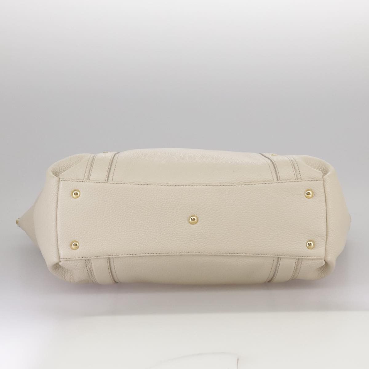 MCM White Leather Tote Bag (Pre-Owned) Size ONE SIZE - 19 Thumbnail