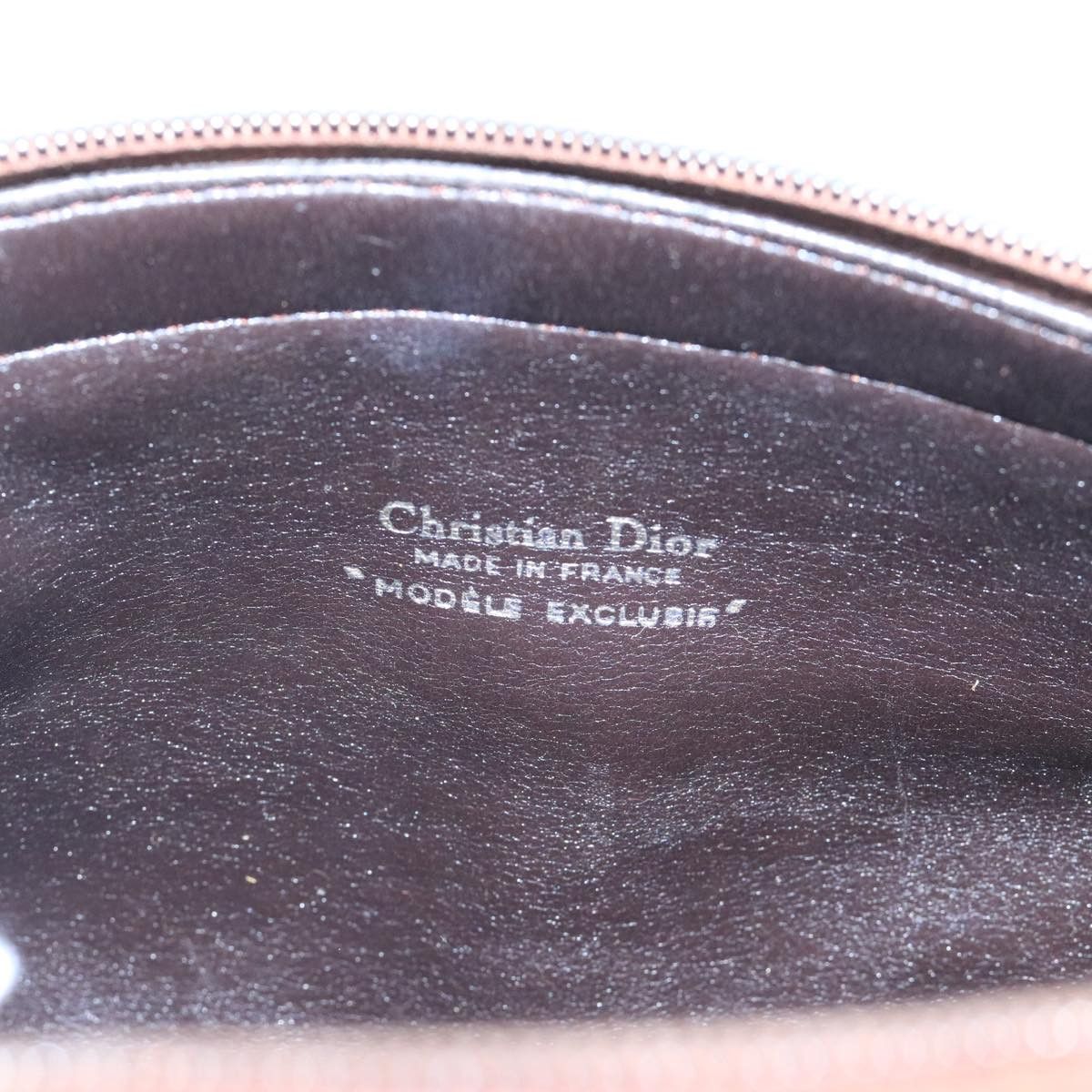 Dior Trotter Brown Canvas Handbag (Pre-Owned) Size ONE SIZE - 14 Thumbnail