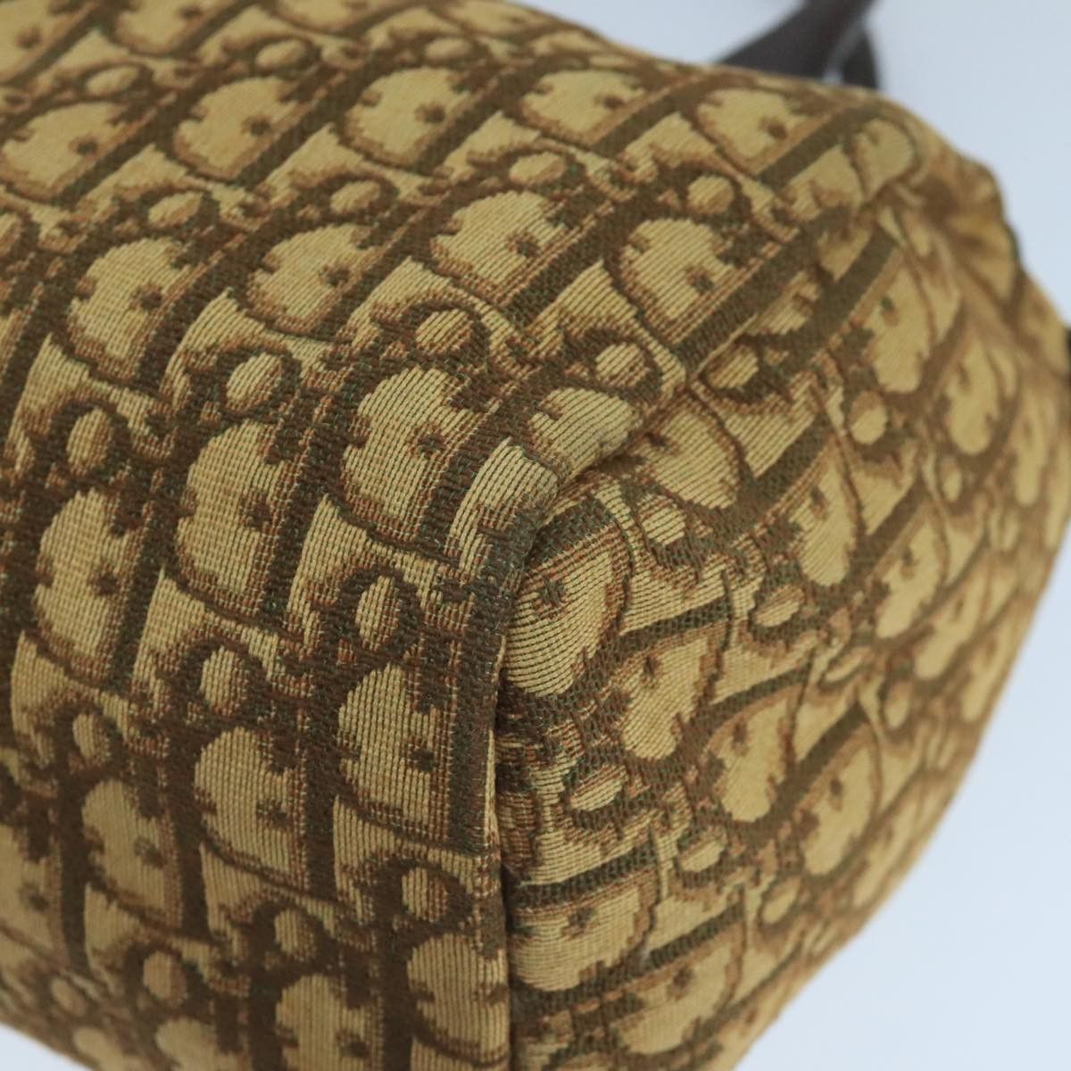 Dior Trotter Brown Canvas Handbag (Pre-Owned) Size ONE SIZE - 9 Thumbnail