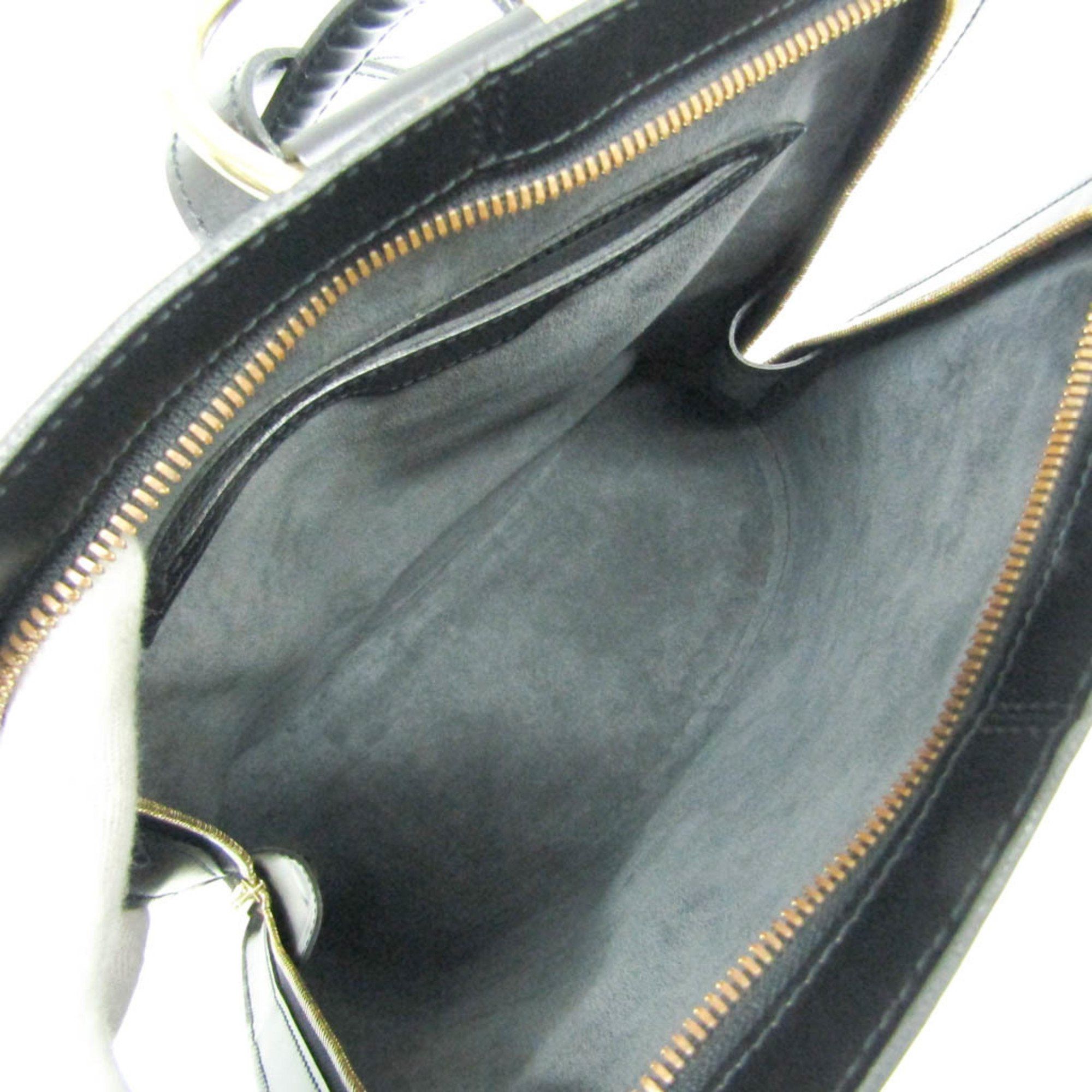 Louis Vuitton Gobelins Black Leather Backpack Bag (Pre-Owned) Size ONE SIZE - 8 Thumbnail