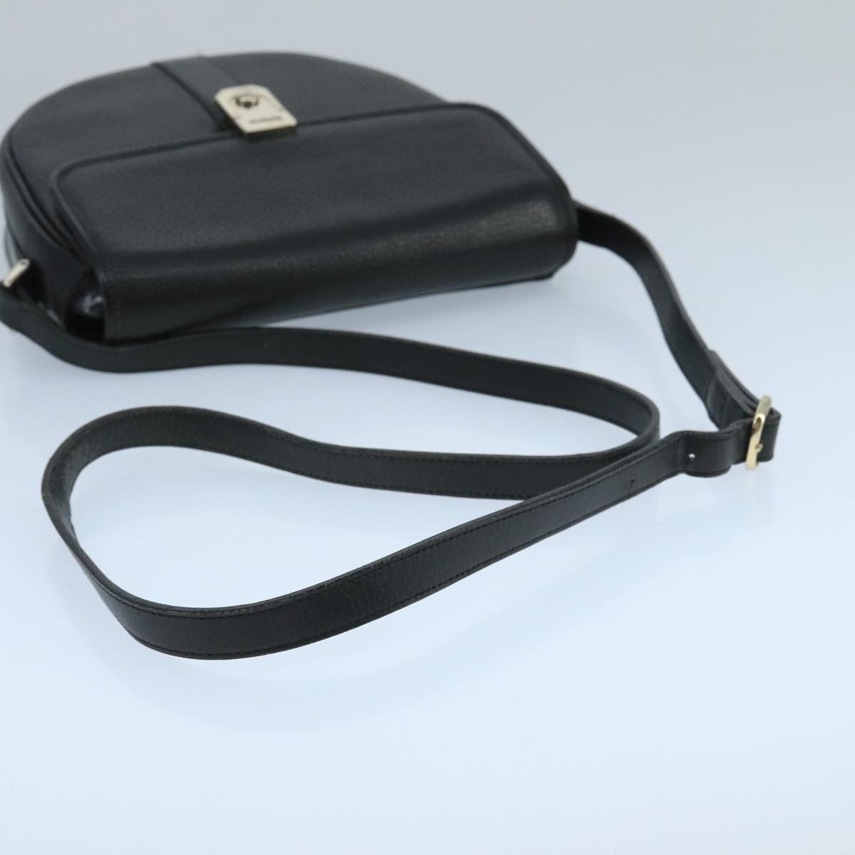 Burberry Black Leather Shoulder Bag (Pre-Owned) Size ONE SIZE - 5 Thumbnail