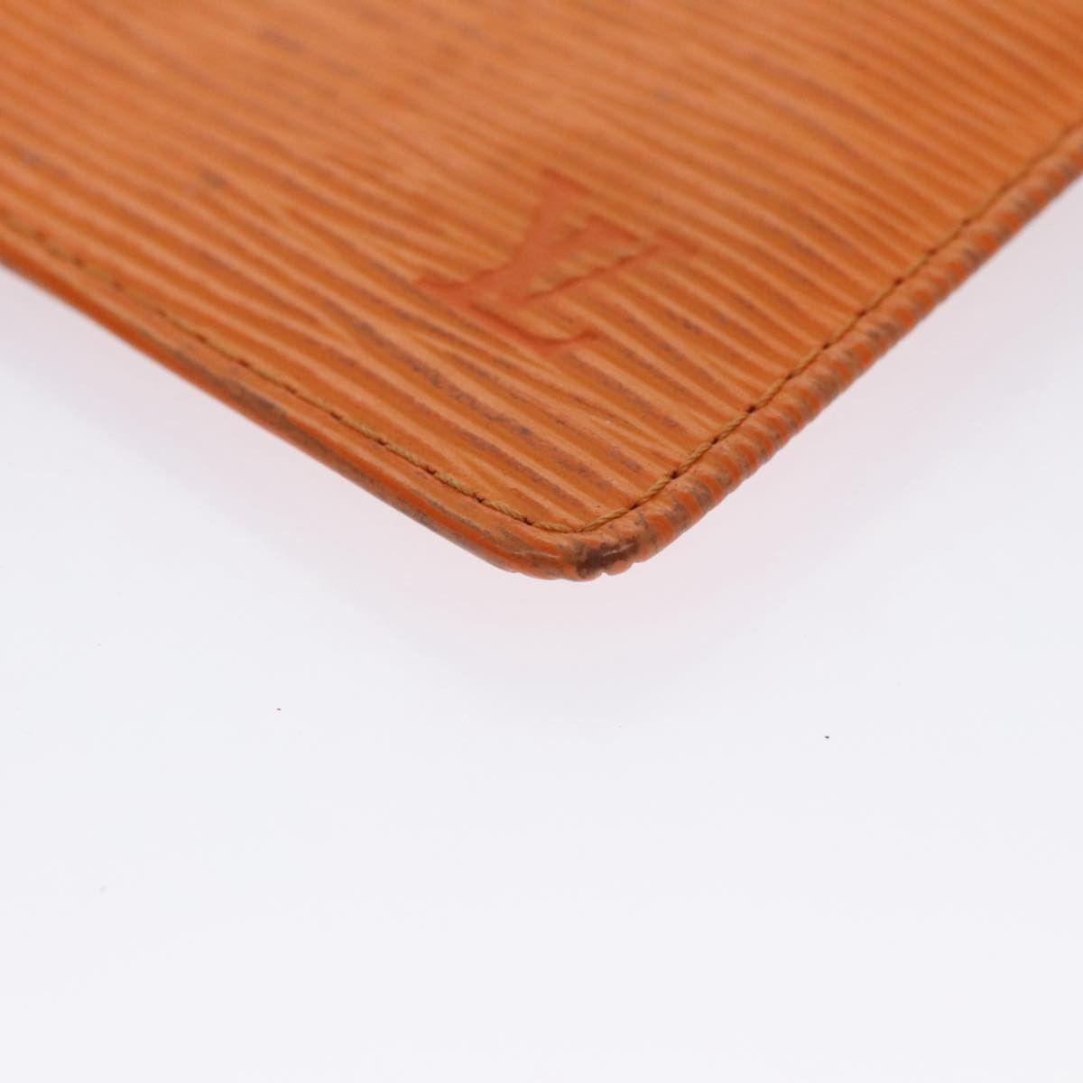 Louis Vuitton Pochette Clés Orange Leather Wallet (Pre-Owned) Size ONE SIZE - 8 Thumbnail
