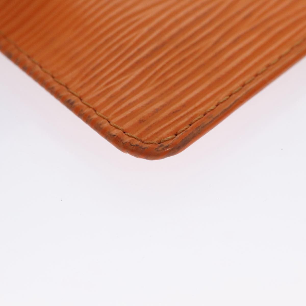 Louis Vuitton Pochette Clés Orange Leather Wallet (Pre-Owned) Size ONE SIZE - 7 Thumbnail