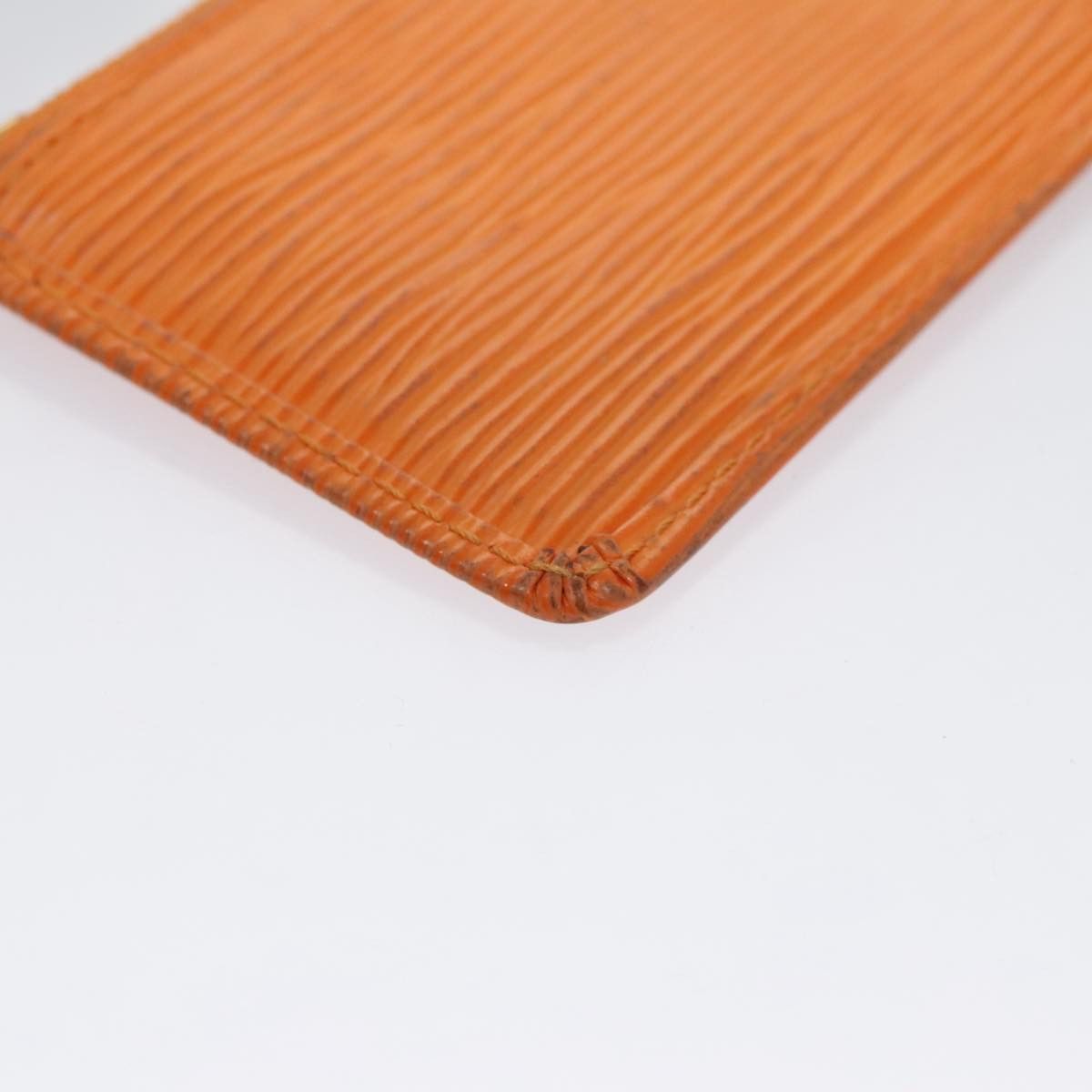 Louis Vuitton Pochette Clés Orange Leather Wallet (Pre-Owned) Size ONE SIZE - 5 Thumbnail