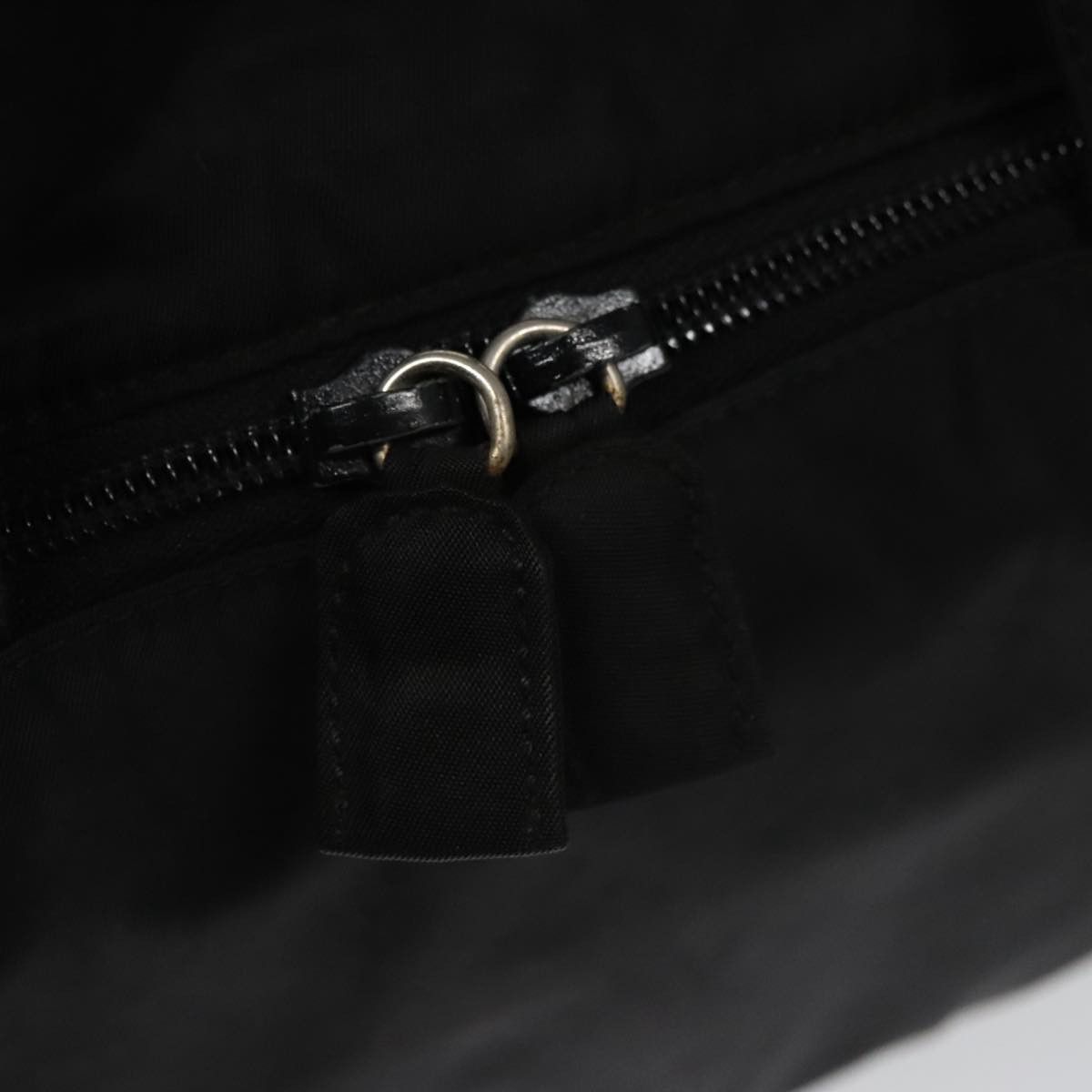 Prada Tessuto Black Synthetic Handbag (Pre-Owned) Size ONE SIZE - 17 Thumbnail