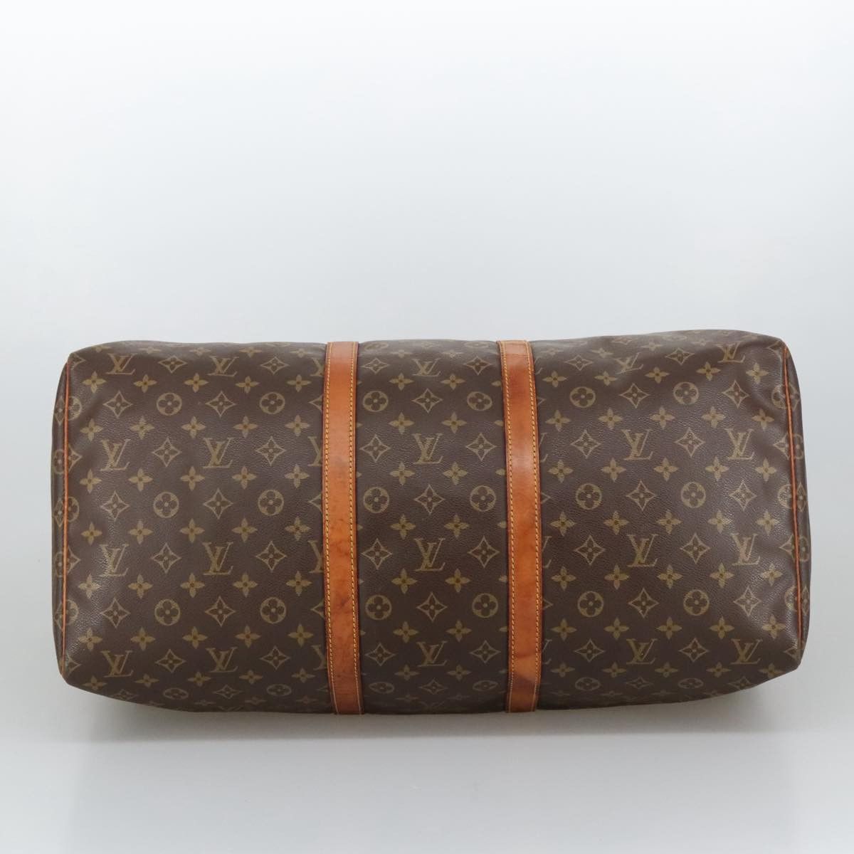 Louis Vuitton Keepall 55 Brown Canvas Travel Bag (Pre-Owned) Size ONE SIZE - 5 Thumbnail