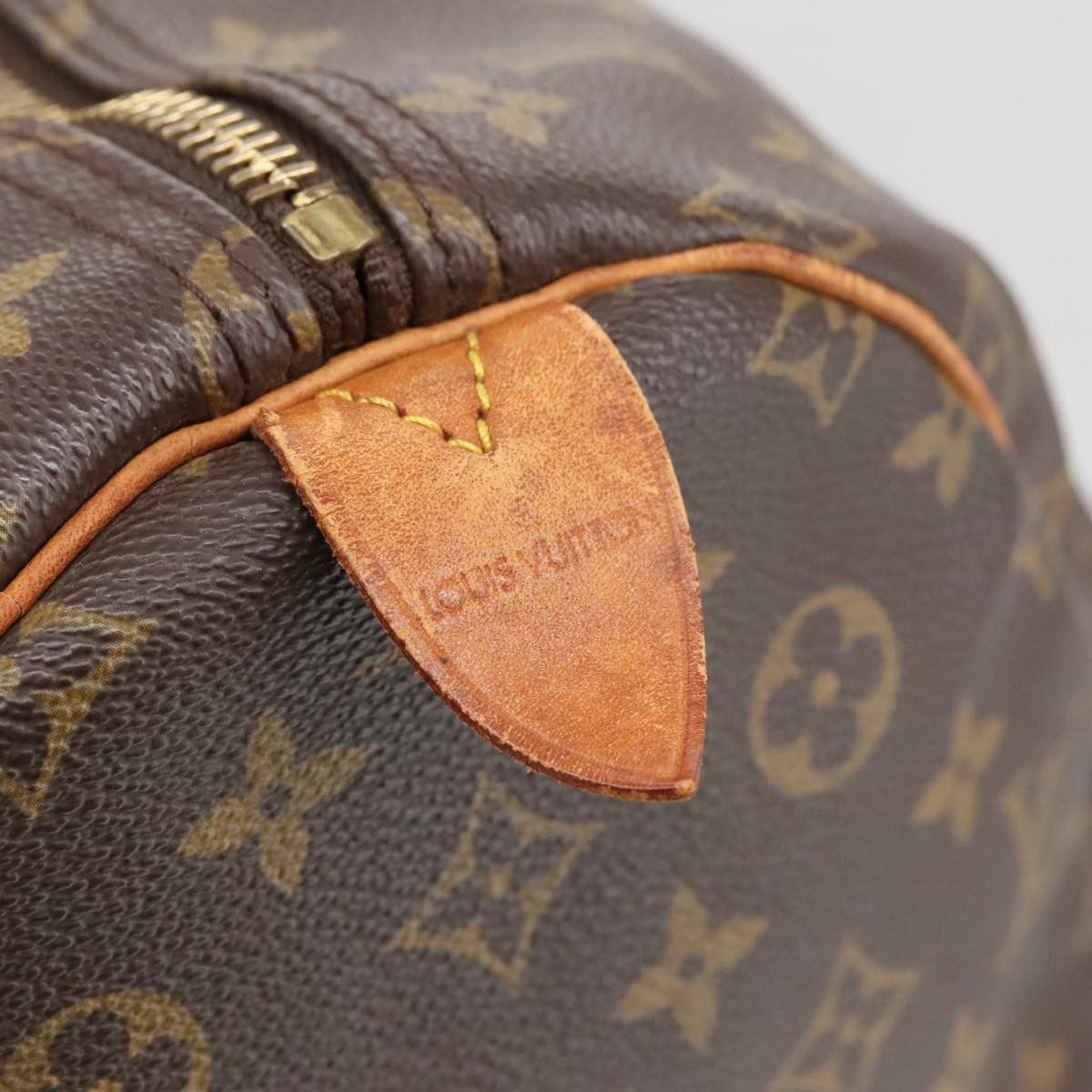 Louis Vuitton Keepall 55 Brown Canvas Travel Bag (Pre-Owned) Size ONE SIZE - 14 Thumbnail