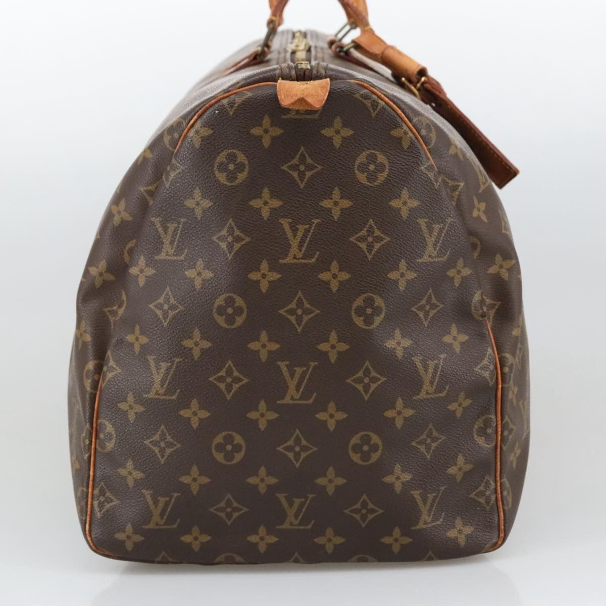 Louis Vuitton Keepall 55 Brown Canvas Travel Bag (Pre-Owned) Size ONE SIZE - 3 Thumbnail