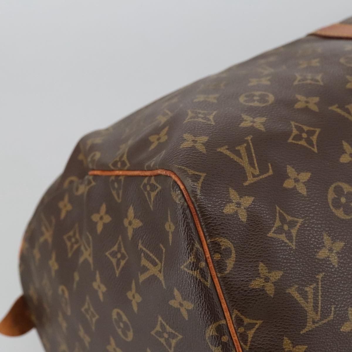 Louis Vuitton Keepall 55 Brown Canvas Travel Bag (Pre-Owned) Size ONE SIZE - 6 Thumbnail