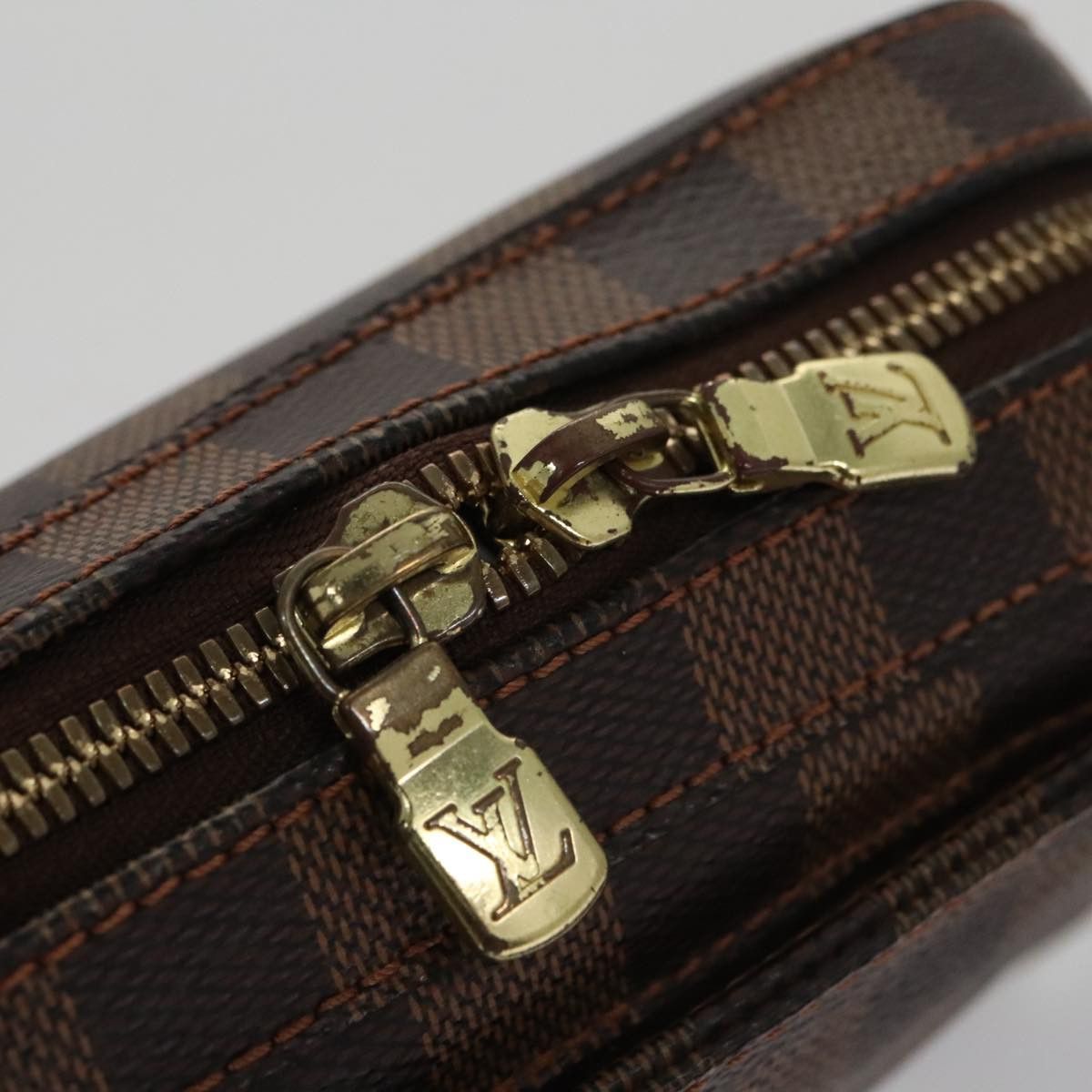 Louis Vuitton Geronimos Brown Canvas Shoulder Bag (Pre-Owned) Size ONE SIZE - 7 Thumbnail