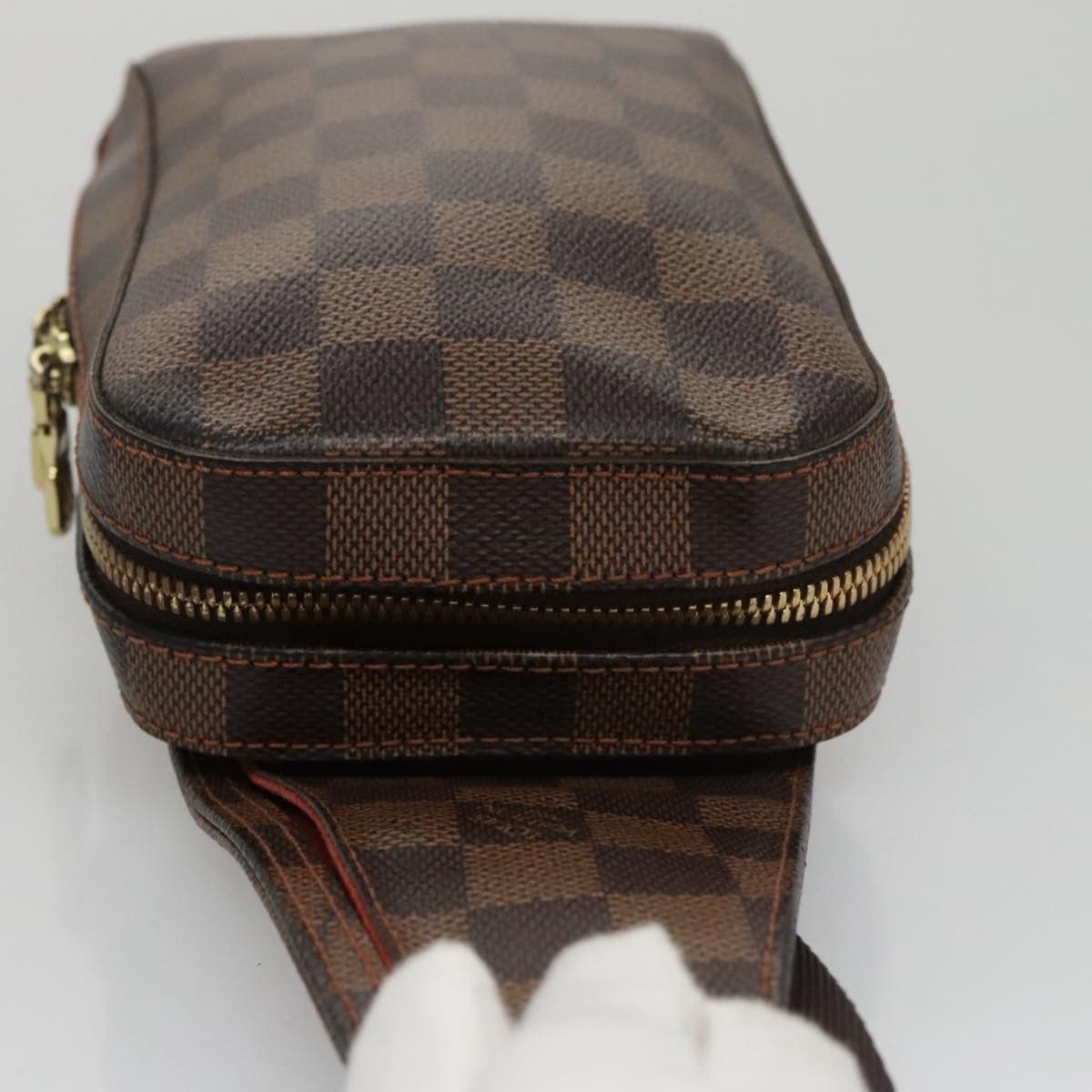 Louis Vuitton Geronimos Brown Canvas Shoulder Bag (Pre-Owned) Size ONE SIZE - 4 Thumbnail
