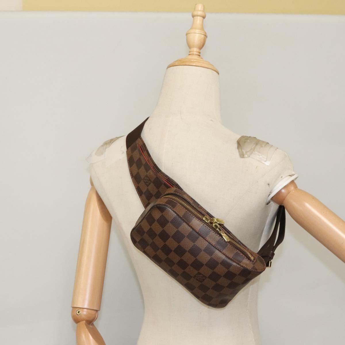 Louis Vuitton Geronimos Brown Canvas Shoulder Bag (Pre-Owned) Size ONE SIZE - 11 Thumbnail