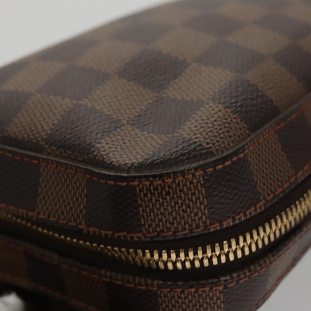 Louis Vuitton Geronimos Brown Canvas Shoulder Bag (Pre-Owned) Size ONE SIZE - 6 Thumbnail
