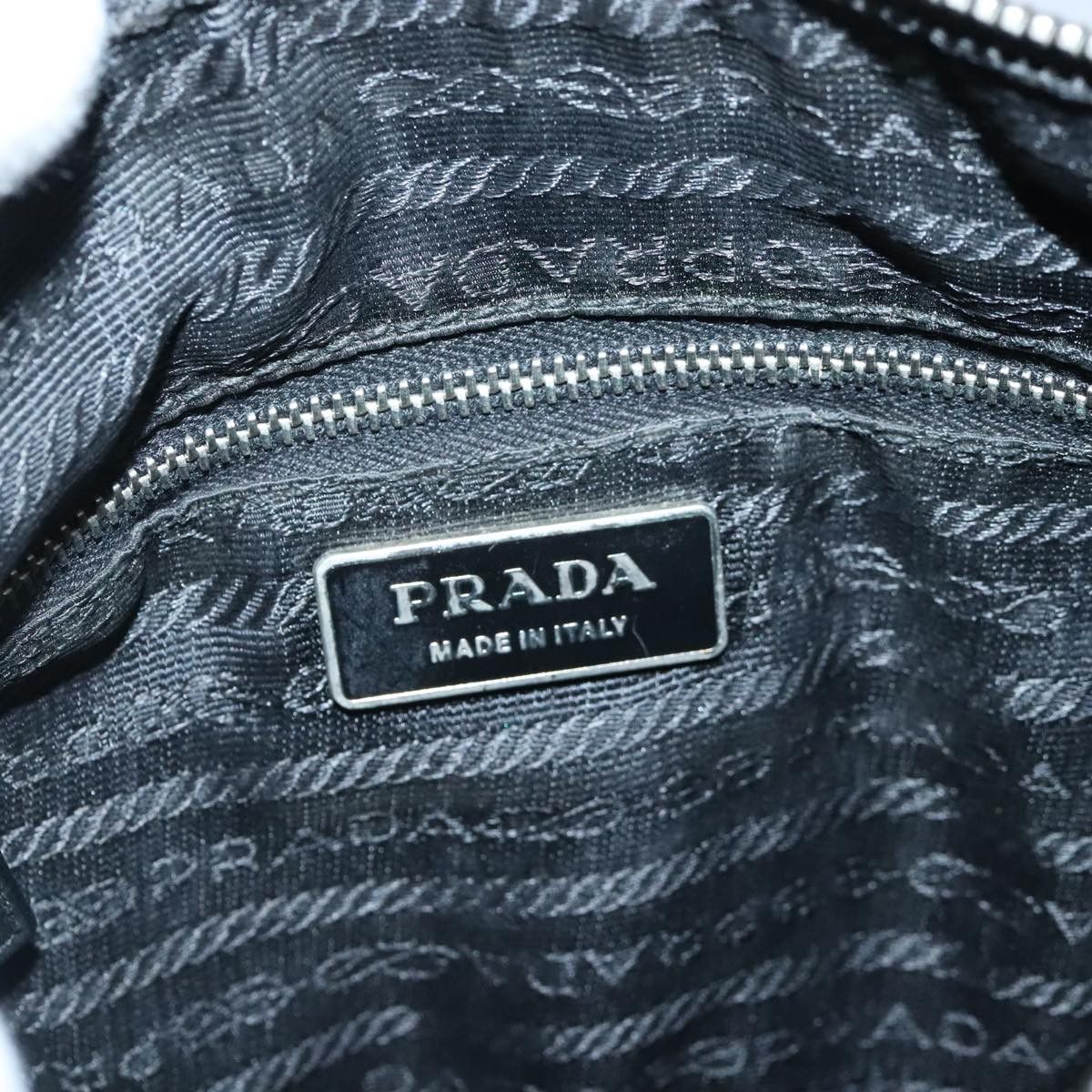 Prada Re-Nylon Black Synthetic Shoulder Bag (Pre-Owned) Size ONE SIZE - 14 Thumbnail