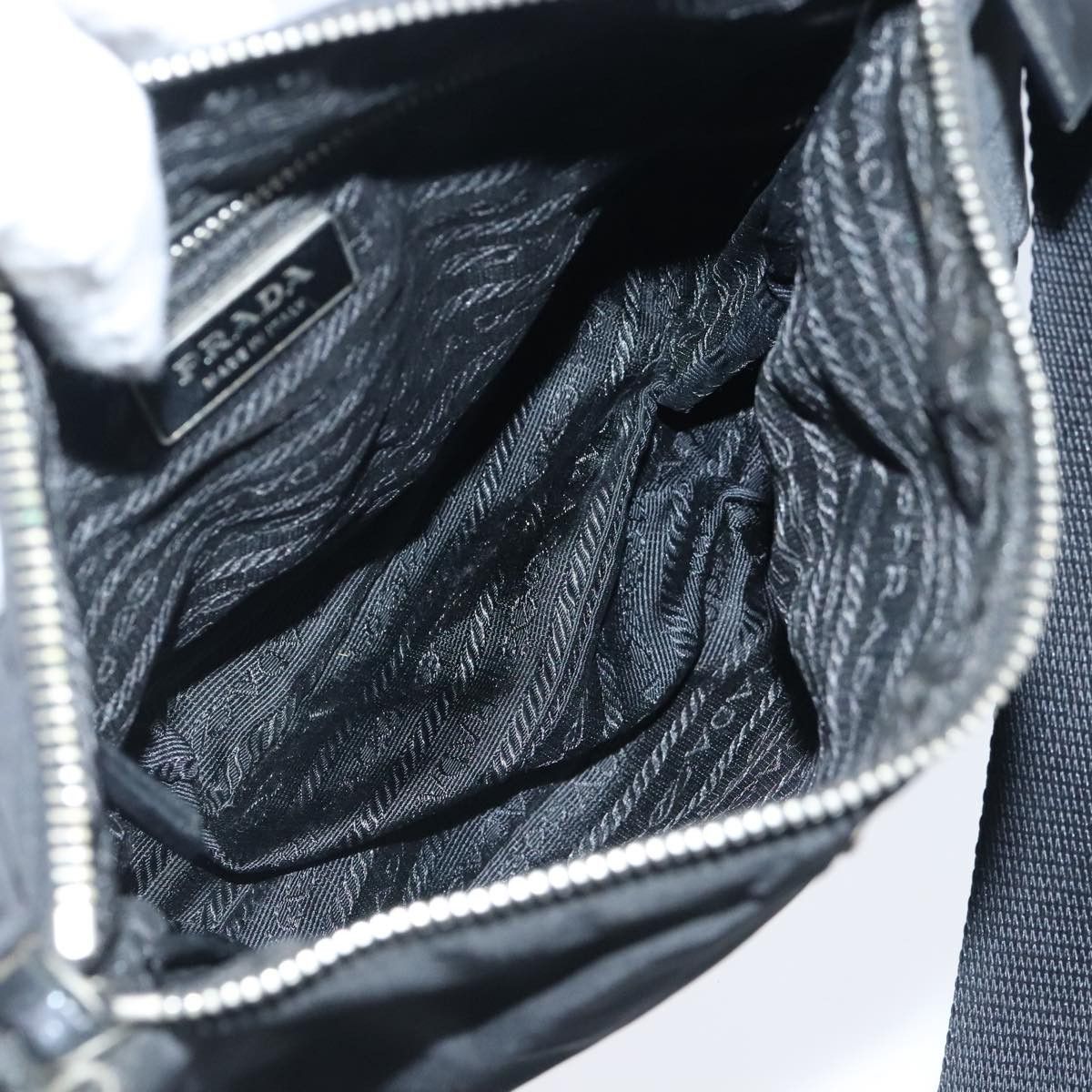 Prada Re-Nylon Black Synthetic Shoulder Bag (Pre-Owned) Size ONE SIZE - 13 Thumbnail