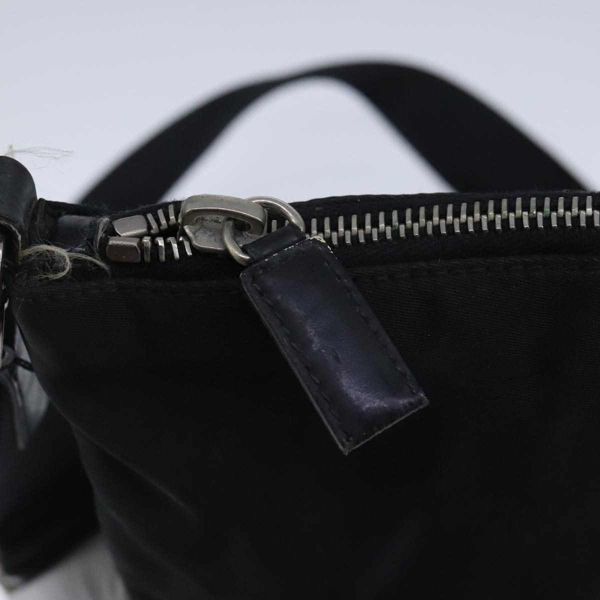 Prada Re-Nylon Black Synthetic Shoulder Bag (Pre-Owned) Size ONE SIZE - 11 Thumbnail
