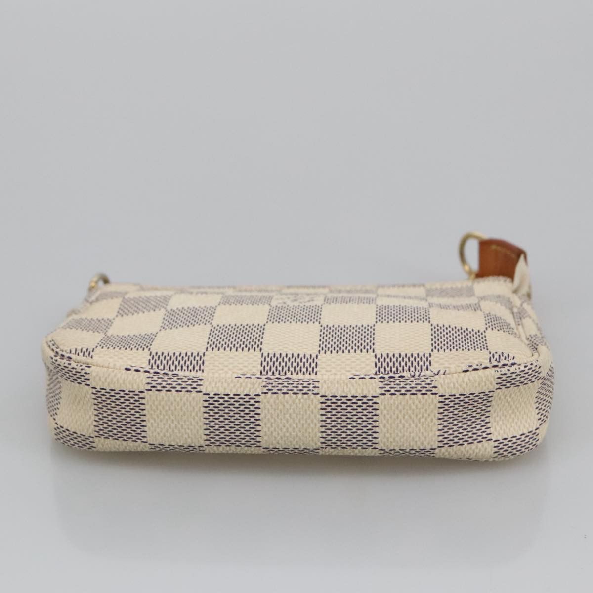 Louis Vuitton Mini Pochette Accessoires Beige Canvas Clutch Bag Size ONE SIZE - 8 Thumbnail