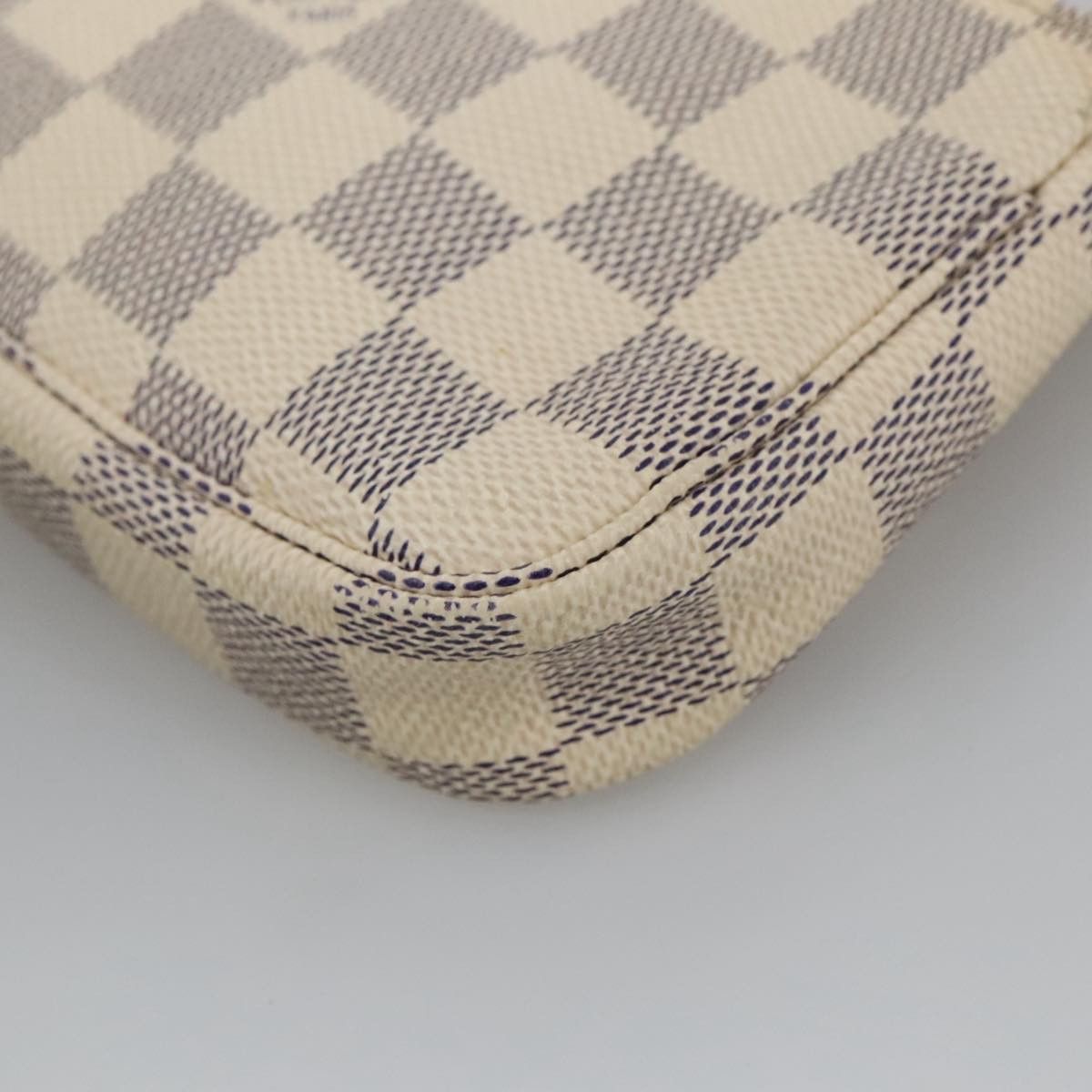Louis Vuitton Mini Pochette Accessoires Beige Canvas Clutch Bag Size ONE SIZE - 11 Thumbnail
