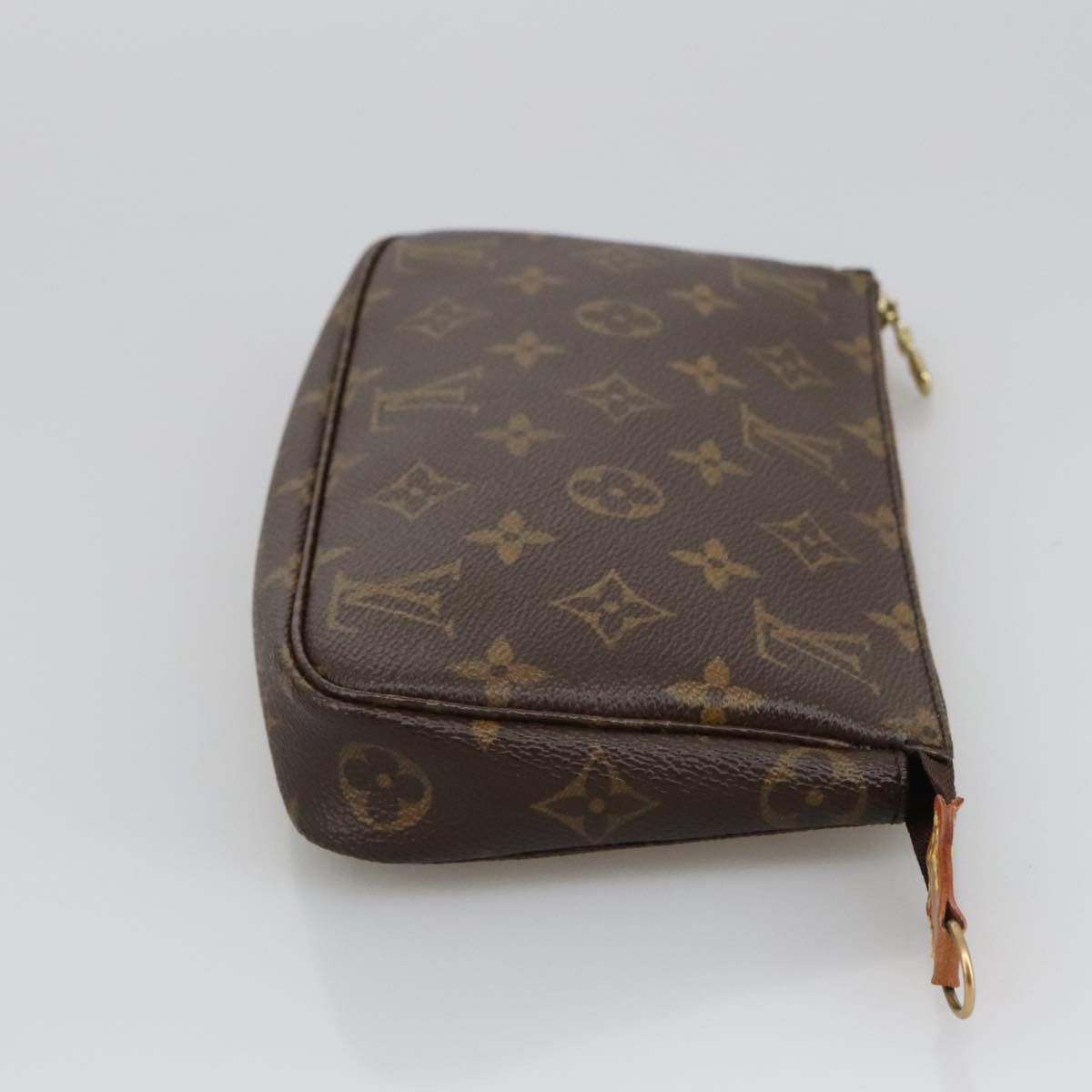Louis Vuitton Pochette Accessoire Brown Canvas Clutch Bag (Pre-Owned) Size ONE SIZE - 3 Thumbnail