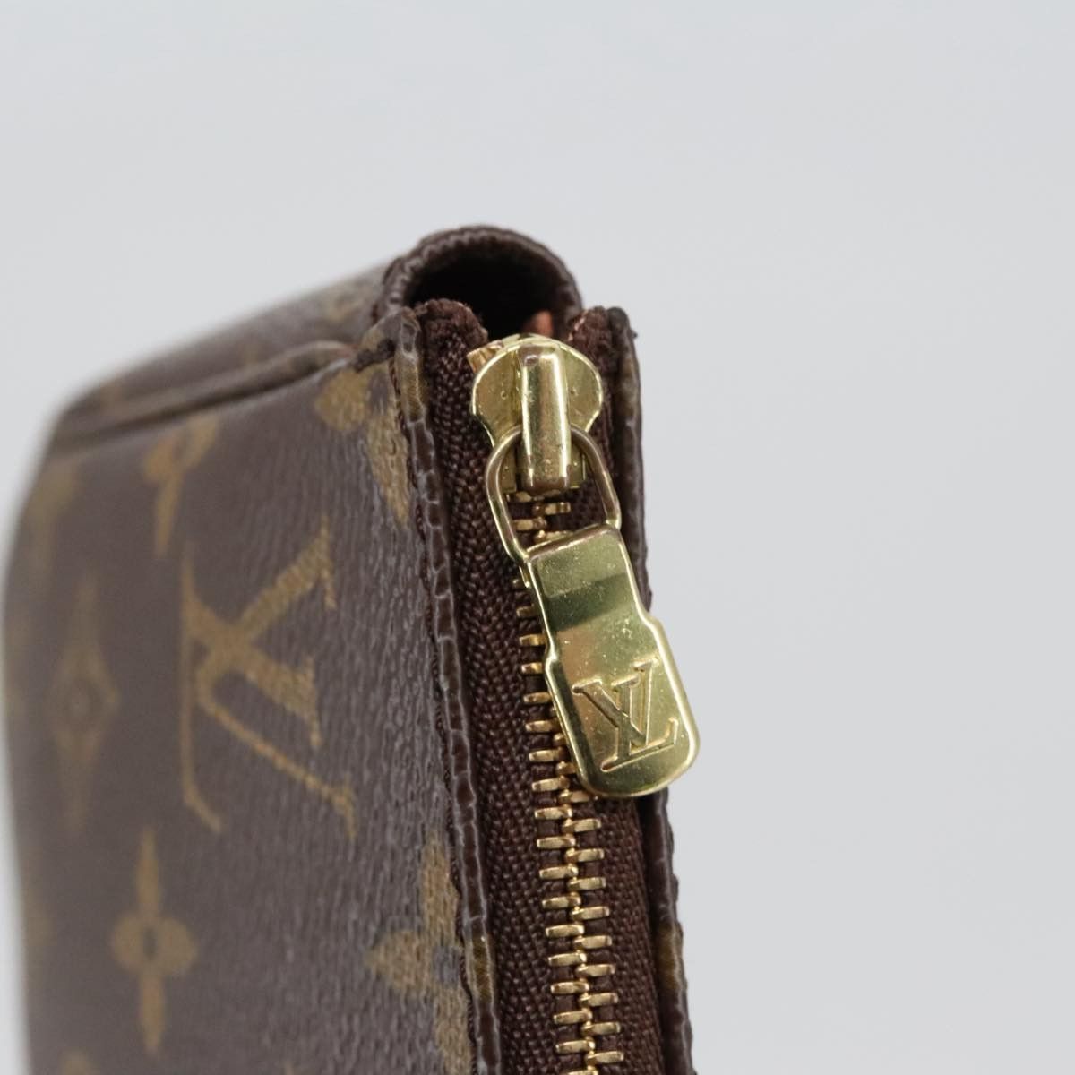 Louis Vuitton Pochette Accessoire Brown Canvas Clutch Bag (Pre-Owned) Size ONE SIZE - 10 Thumbnail
