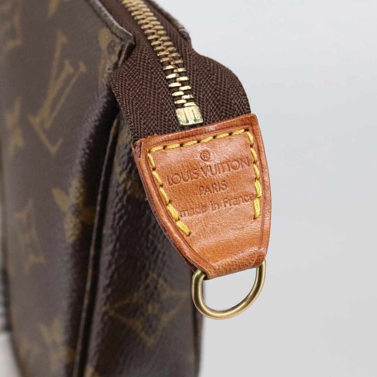 Louis Vuitton Pochette Accessoire Brown Canvas Clutch Bag (Pre-Owned) Size ONE SIZE - 14 Thumbnail
