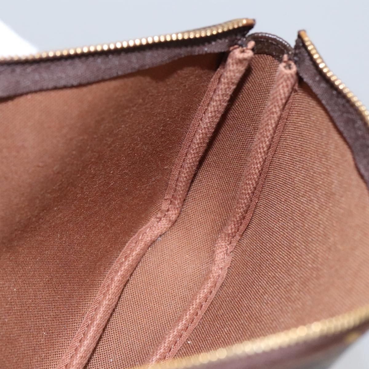 Louis Vuitton Pochette Accessoire Brown Canvas Clutch Bag (Pre-Owned) Size ONE SIZE - 18 Thumbnail