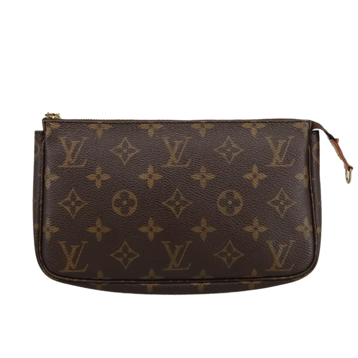 Louis Vuitton Pochette Accessoire Brown Canvas Clutch Bag (Pre-Owned) Size ONE SIZE - 16 Thumbnail