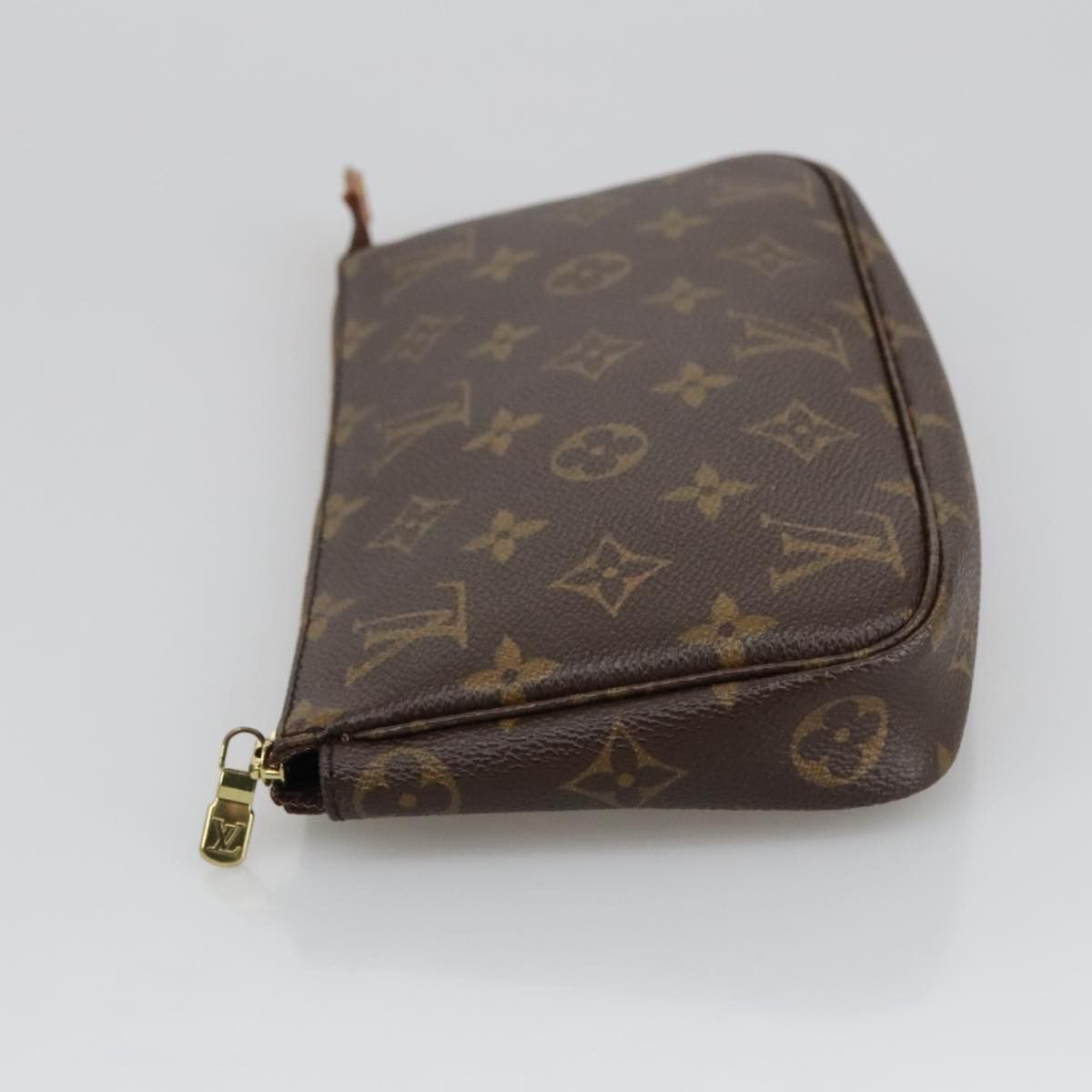 Louis Vuitton Pochette Accessoire Brown Canvas Clutch Bag (Pre-Owned) Size ONE SIZE - 4 Thumbnail