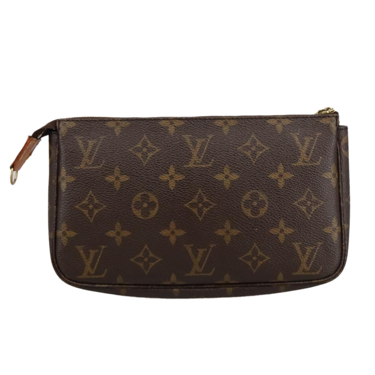 Louis Vuitton Pochette Accessoire Brown Canvas Clutch Bag (Pre-Owned) Size ONE SIZE - 2 Thumbnail