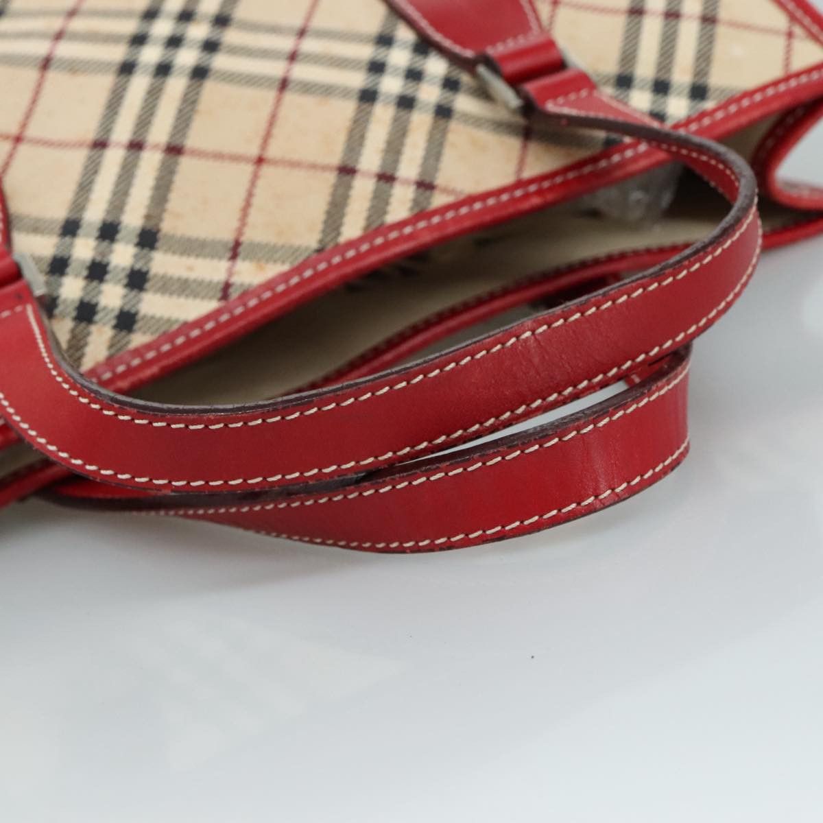 Burberry Nova Check Beige Canvas Handbag (Pre-Owned) Size ONE SIZE - 5 Thumbnail