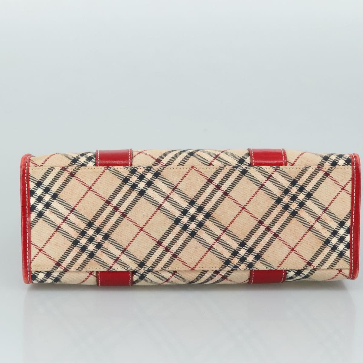 Burberry Nova Check Beige Canvas Handbag (Pre-Owned) Size ONE SIZE - 17 Thumbnail