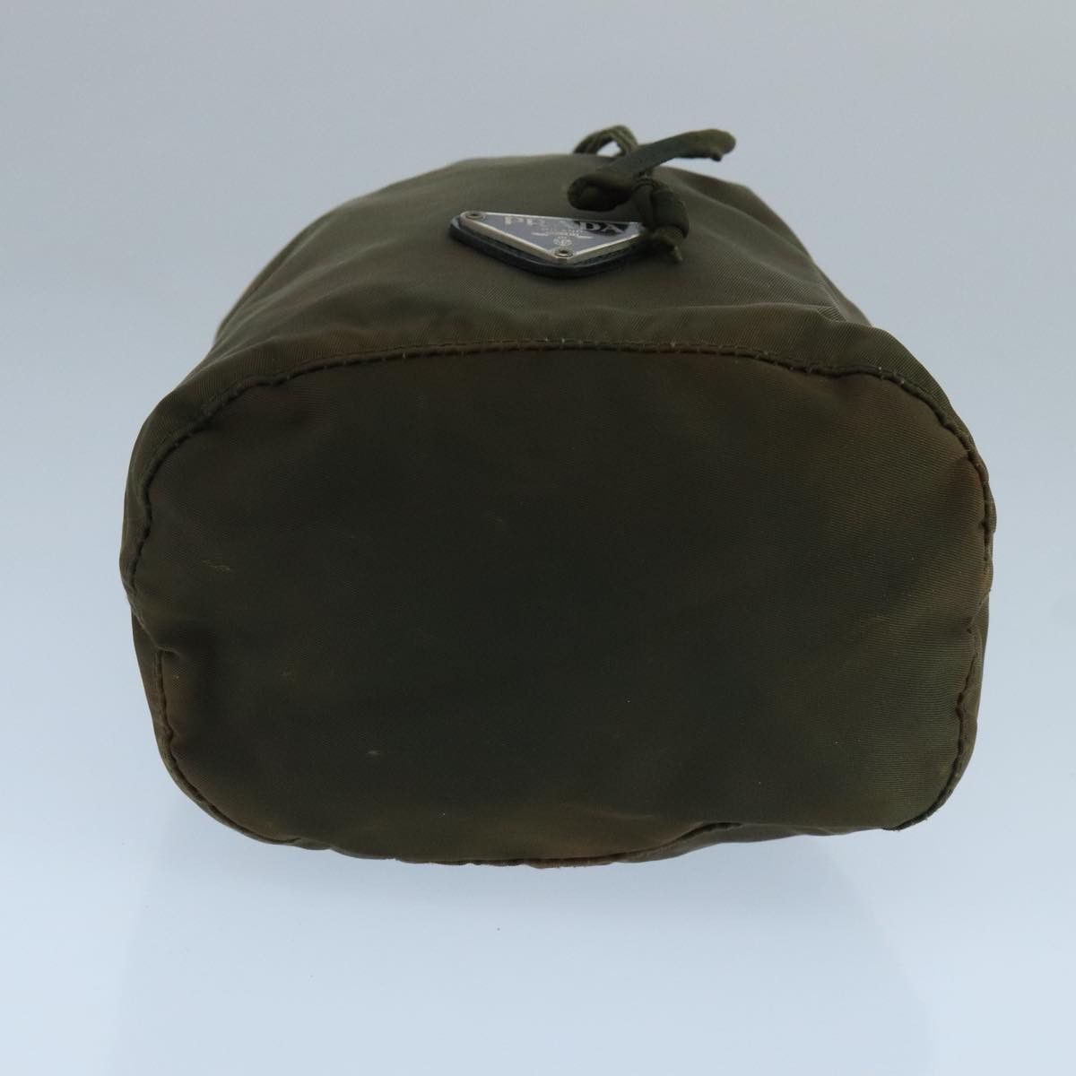 Prada Tessuto Khaki Synthetic Clutch Bag (Pre-Owned) Size ONE SIZE - 5 Thumbnail