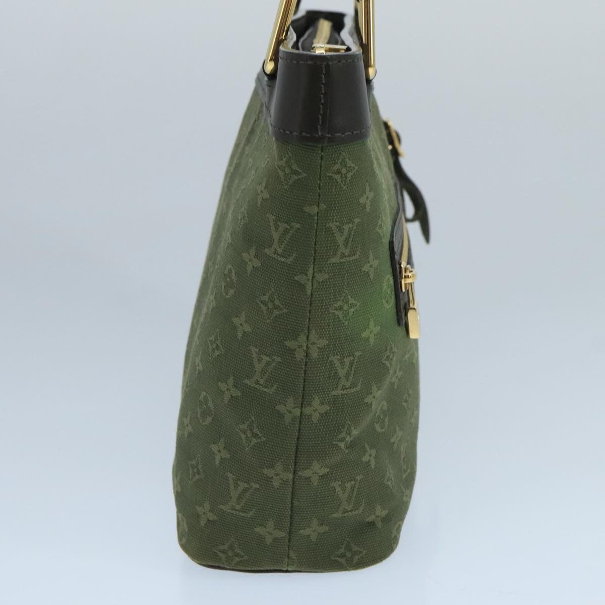 Louis Vuitton Lucille Khaki Canvas Handbag (Pre-Owned) Size ONE SIZE - 3 Thumbnail