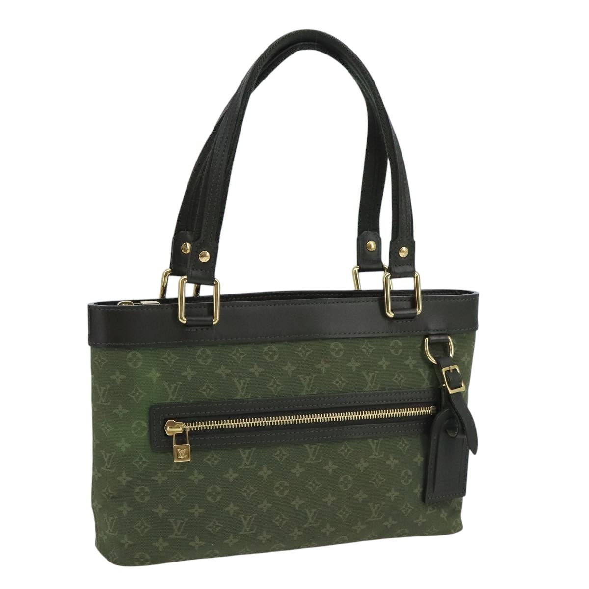 Louis Vuitton Lucille Khaki Canvas Handbag (Pre-Owned) Size ONE SIZE - 12 Thumbnail