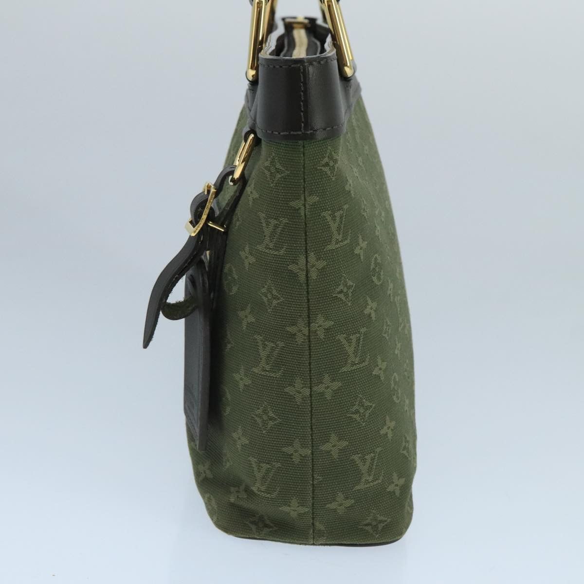Louis Vuitton Lucille Khaki Canvas Handbag (Pre-Owned) Size ONE SIZE - 17 Thumbnail