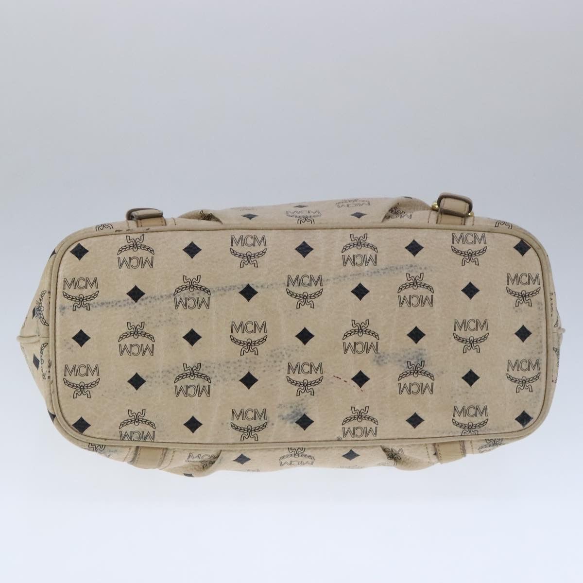 MCM Visetos Beige Canvas Tote Bag (Pre-Owned) Size ONE SIZE - 18 Thumbnail
