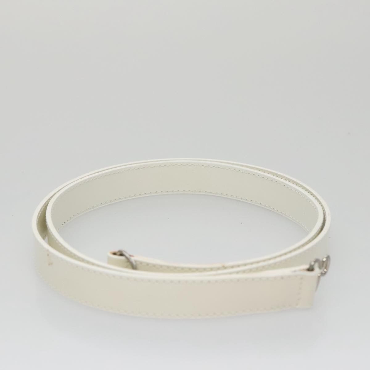 Salvatore Ferragamo Gancini White Patent Leather Handbag (Pre-Owned) Size ONE SIZE - 10 Thumbnail